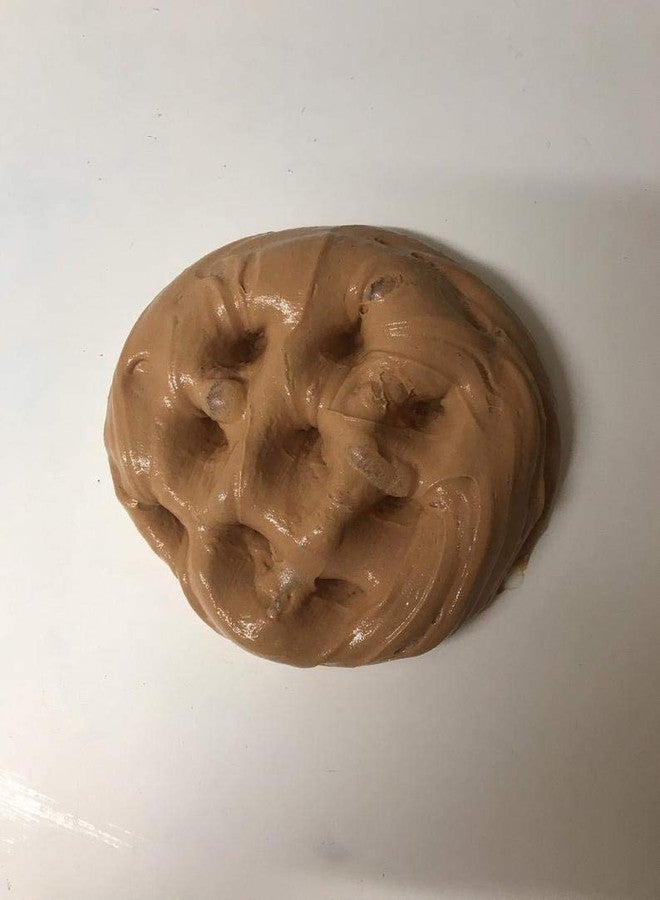 JULIANA Glittery Fluffy Stretchy Putty Slime for Kids (Pack of 2-200 gm, Free Slime Activator and Glitter) (Choc & White) - Image 5